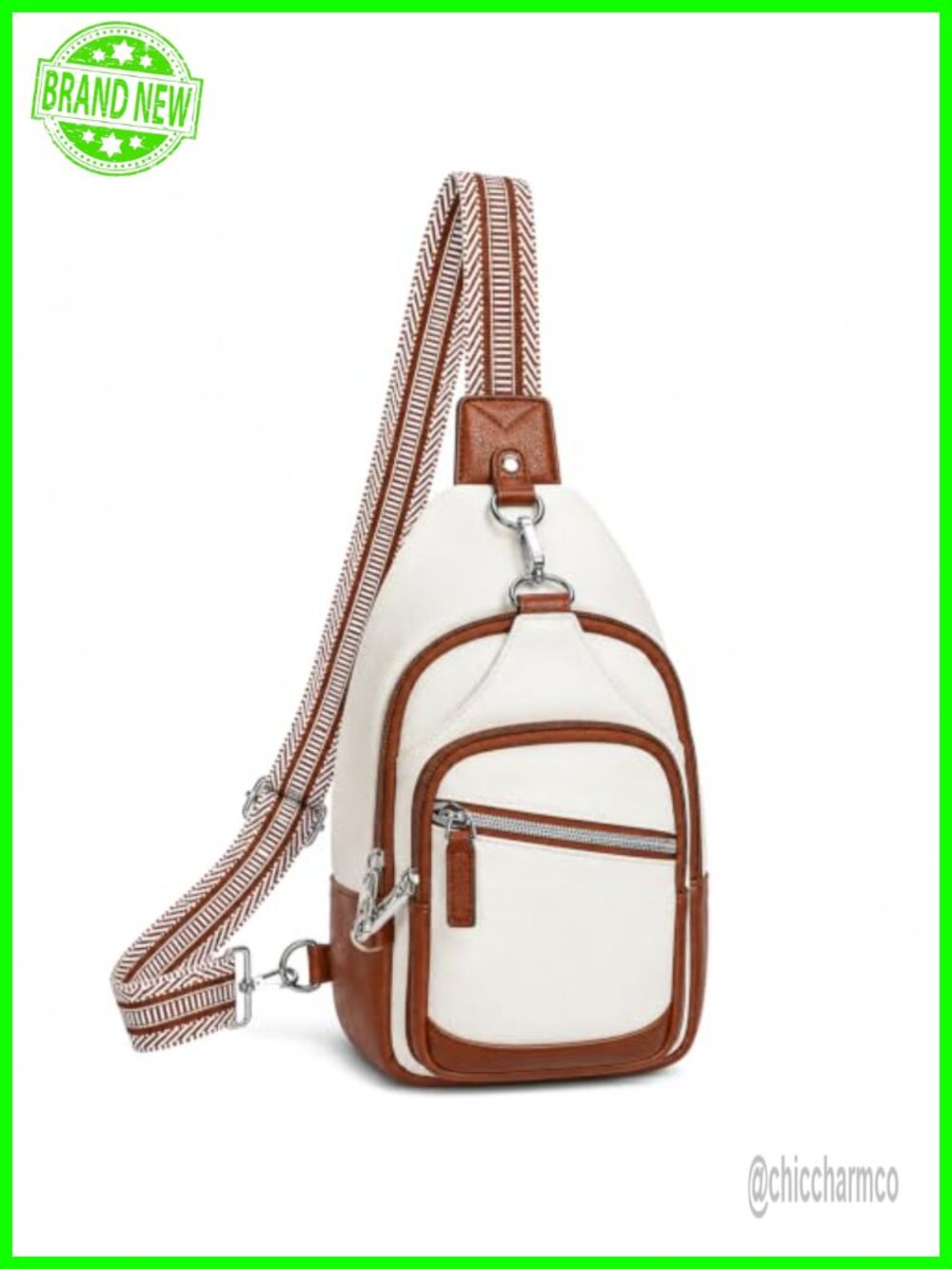 RFID Blocking Anti-Theft Crossbody Sling Bag Faux PU Leather Travel